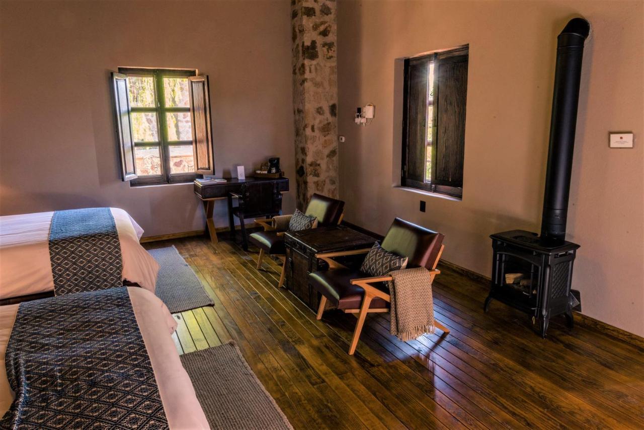 Hacienda Tovares Cadereyta de Montes Bagian luar foto