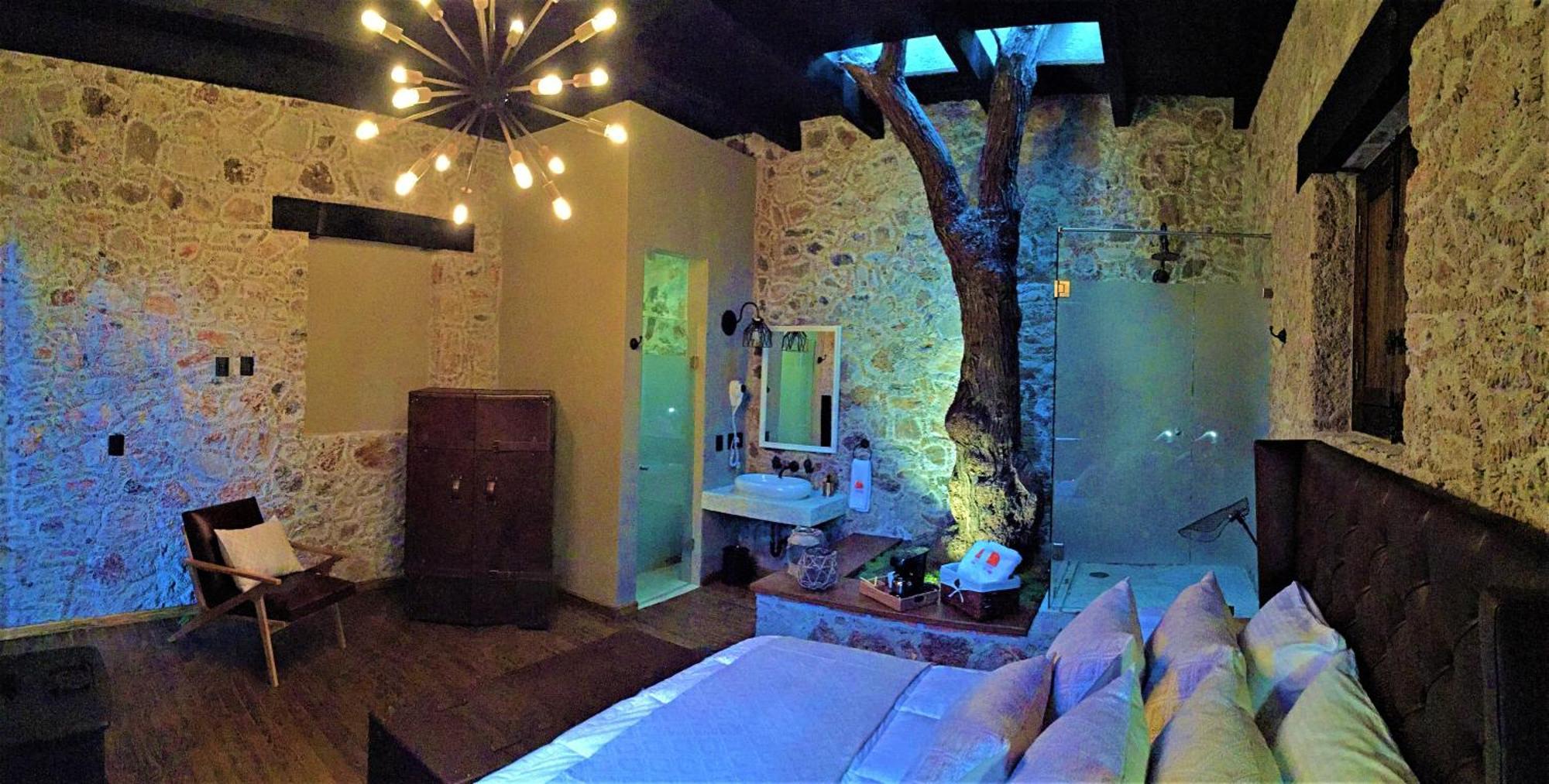 Hacienda Tovares Cadereyta de Montes Bagian luar foto