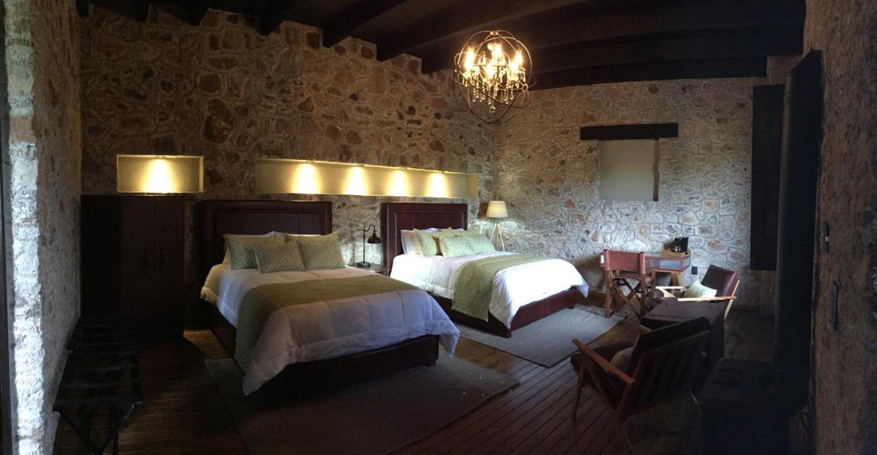Hacienda Tovares Cadereyta de Montes Bagian luar foto