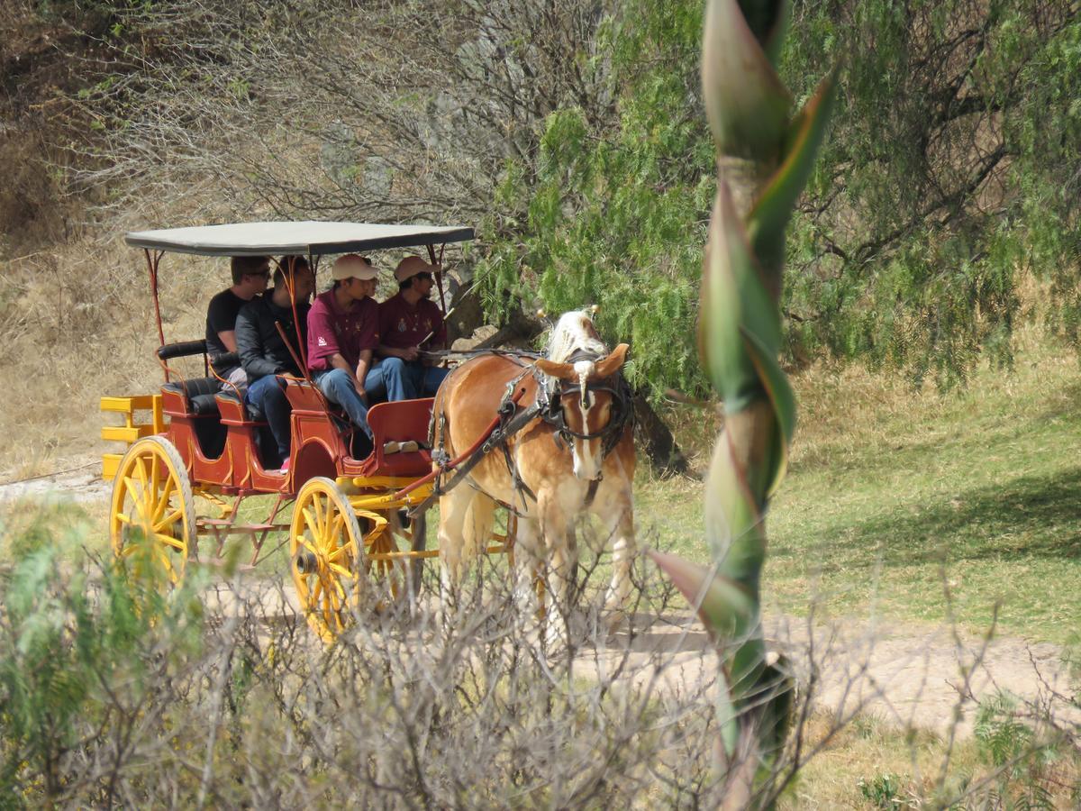 Hacienda Tovares Cadereyta de Montes Bagian luar foto